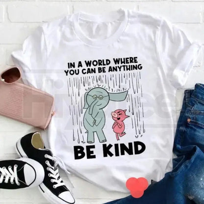 "Be Kind" – Floral Golf Tee for Teachers and Enthusiasts