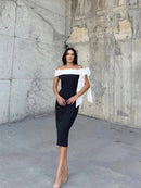 Bow Tie Valentina Dress with Sash