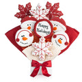 Happy Holidays Cookie Bouquet