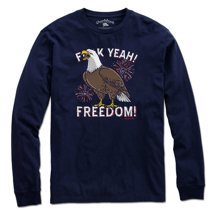 F Yeah! Freedom! Bald Eagle USA T-Shirt