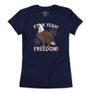 F Yeah! Freedom! Bald Eagle USA T-Shirt