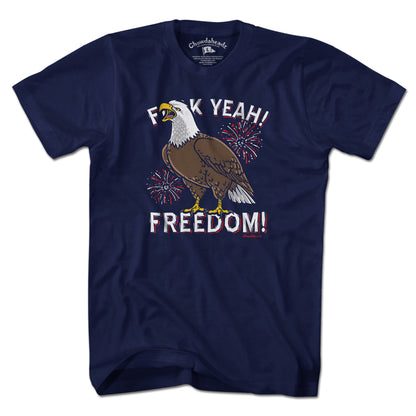 F Yeah! Freedom! Bald Eagle USA T-Shirt