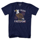 F Yeah! Freedom! Bald Eagle USA T-Shirt