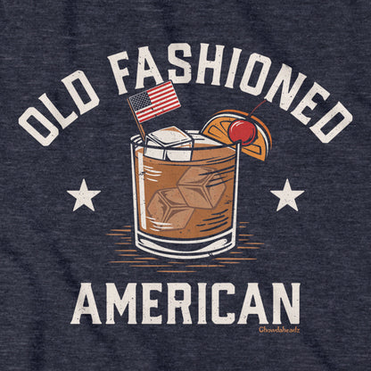 Old Fashioned USA American T-Shirt