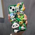 Cartoon Panda Cream DIY Phone Case | ZAKAPOP