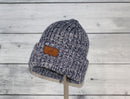 Child Acrylic Ribbed Cuff Hat