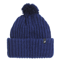 Child Acrylic Ribbed Cuff with Matching Pom Hat