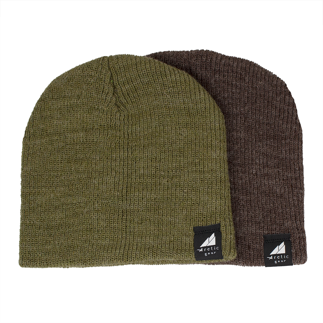 Child Acrylic/Wool Beanie Multipack
