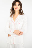Classic Luxury Pajamas in Brushed Pima Cotton