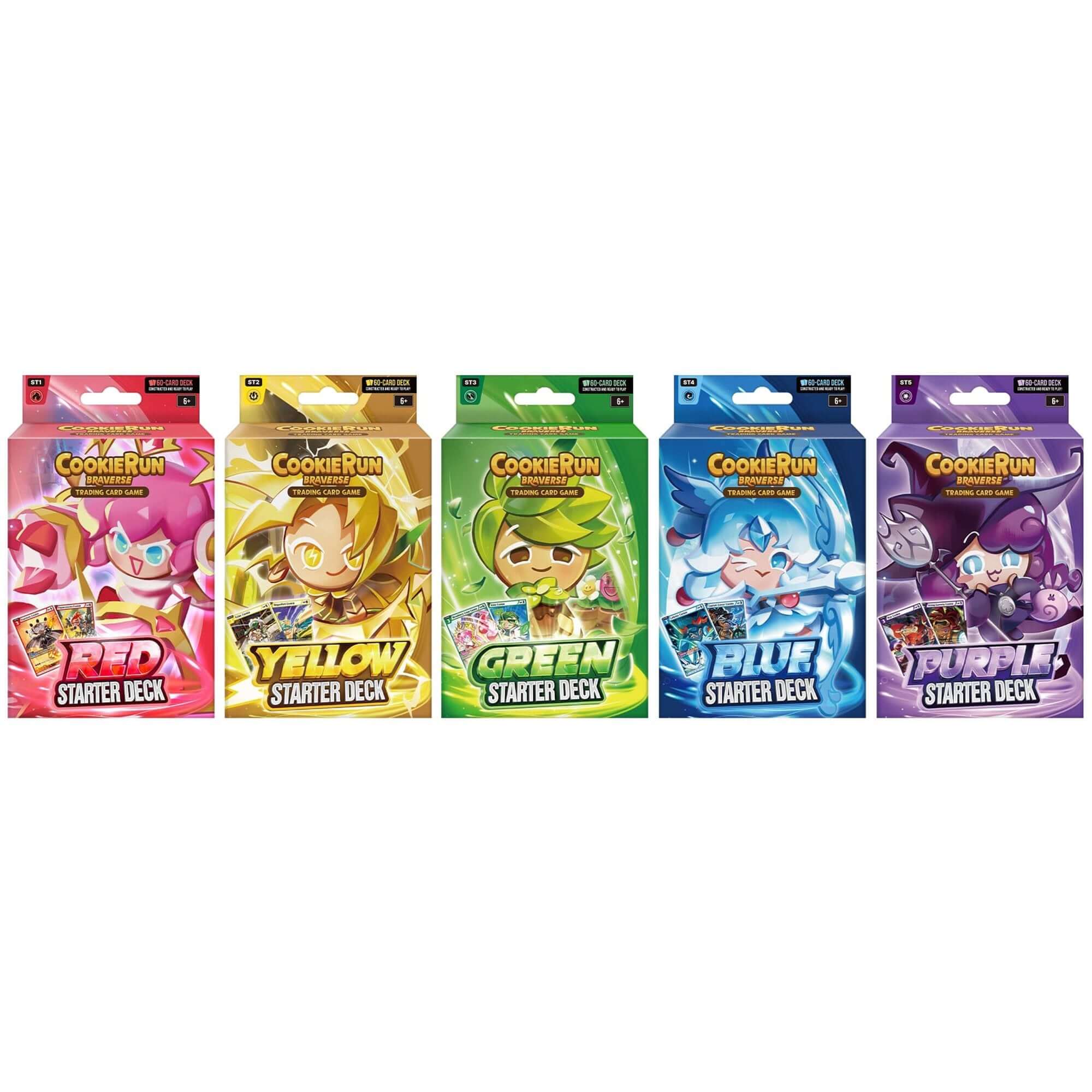 CookieRun Braverse TCG: Starter Deck Display - x5 (case)
