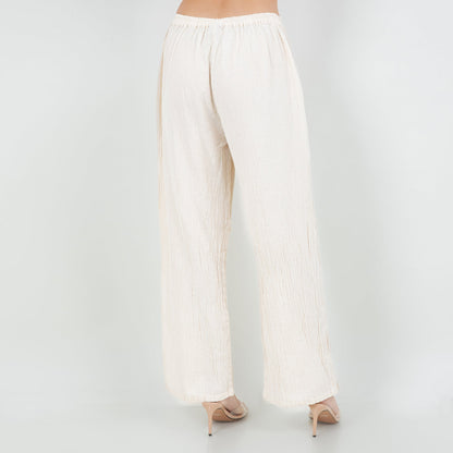 Lisa Cotton Gauze Pants with Pockets