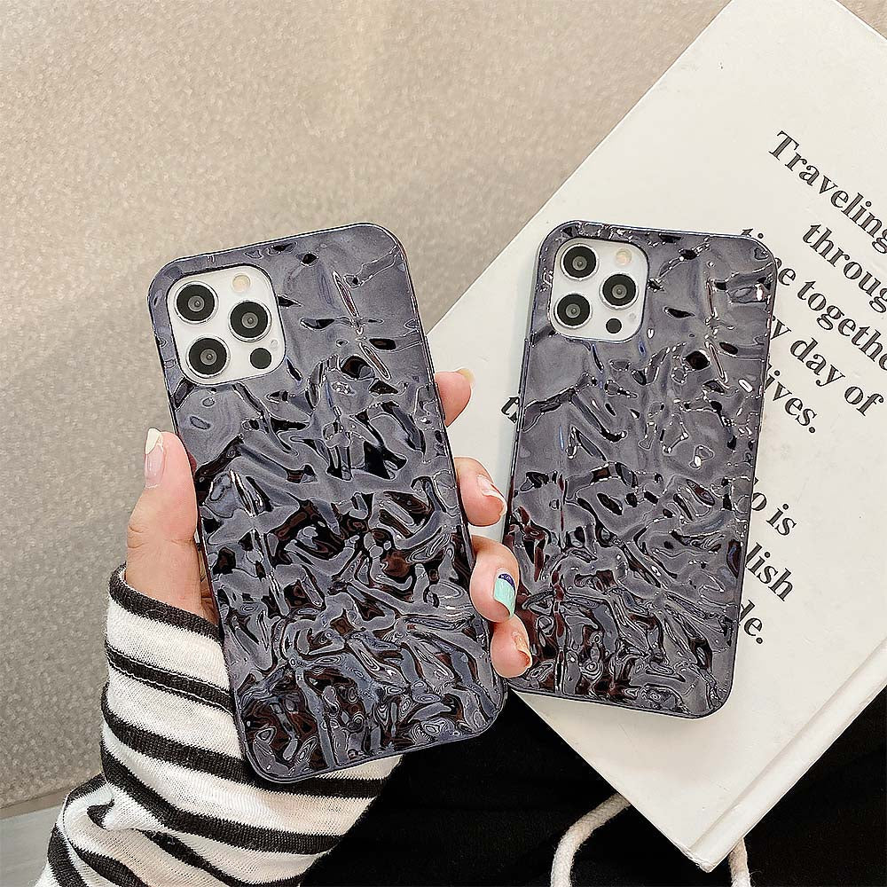 Crinkled Foil iPhone Case | ZAKAPOP