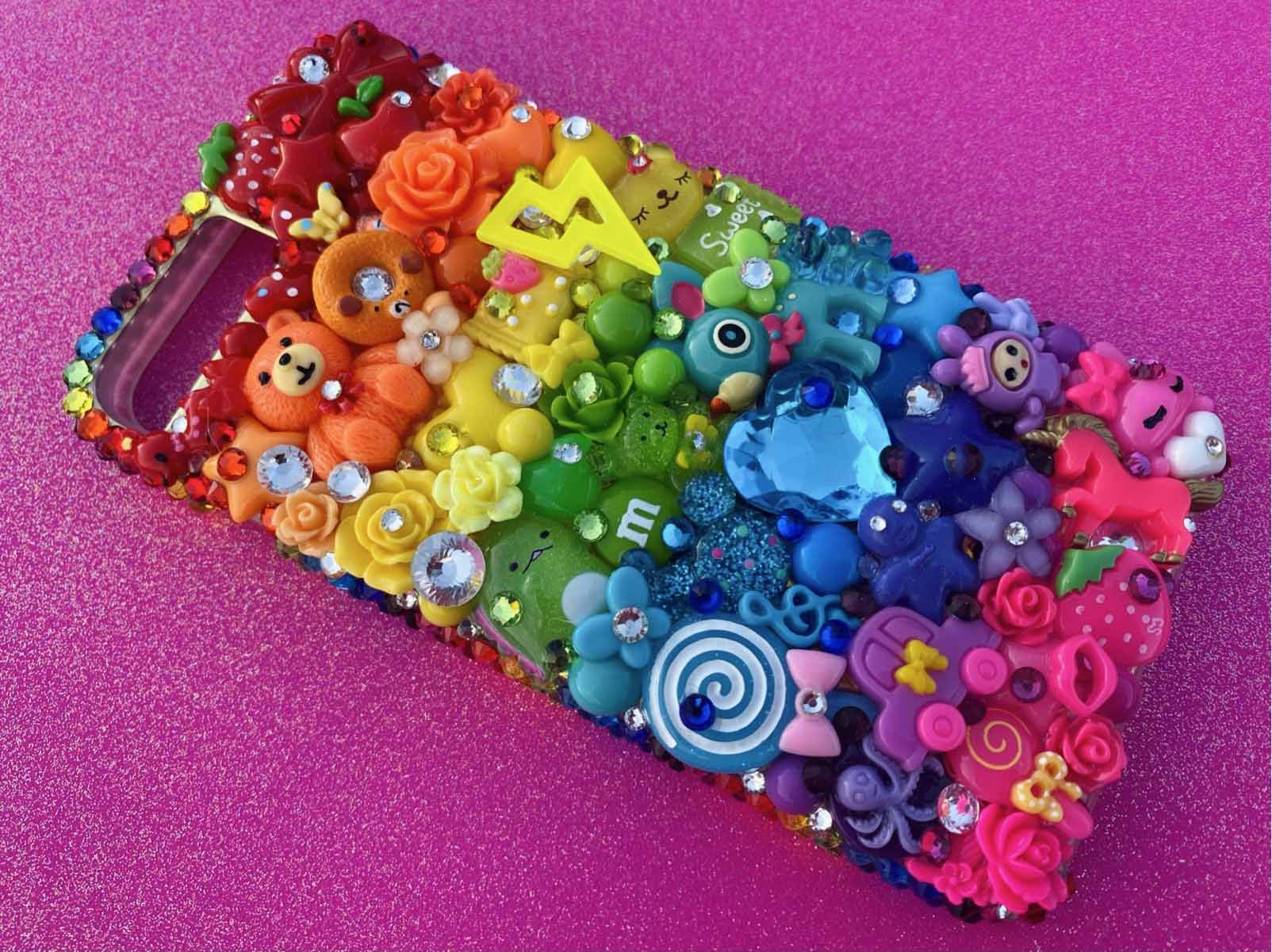 Custom Rainbow Decoden Phone Case | ZAKAPOP