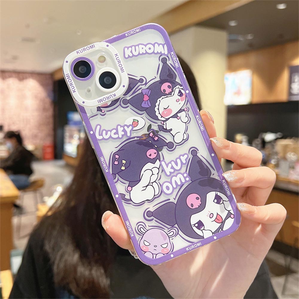 Cute Cartoon Character Clear iPhone Cases | ZAKAPOP