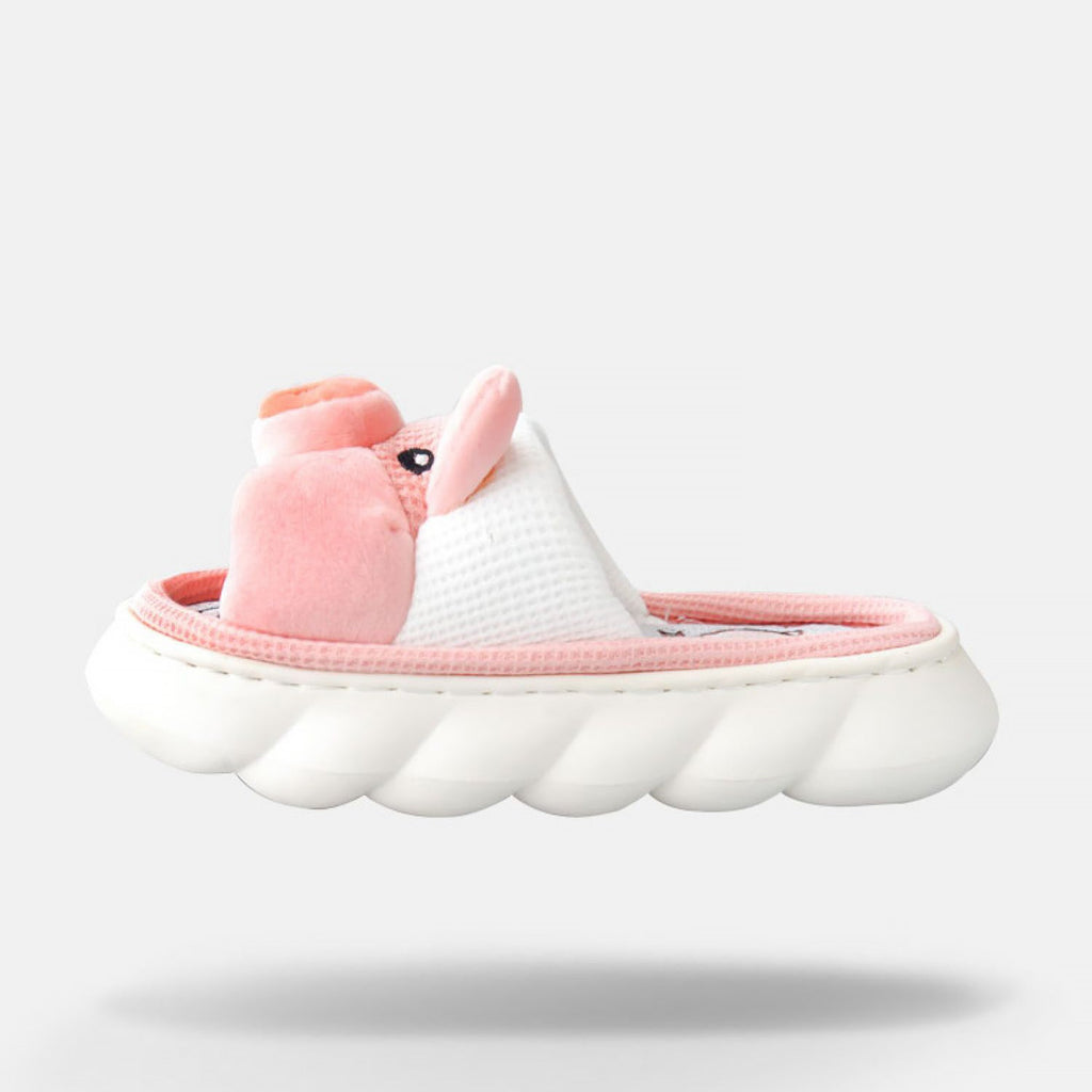 Cute Cartoon Thick Sole Piggy Slippers | ZAKAPOP