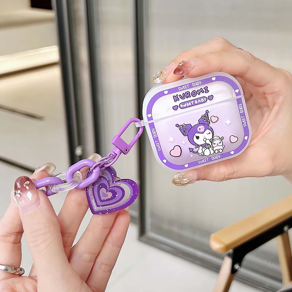 Cute Doll With Bell Ornaments Airpods Cover | ZAKAPOP