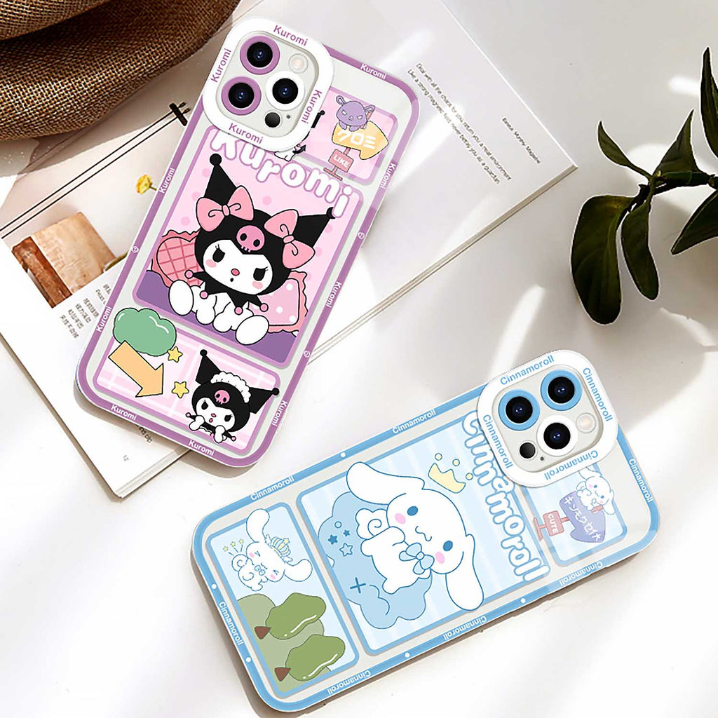 Cute Cartoon Dog Clear Phone Case | ZAKAPOP