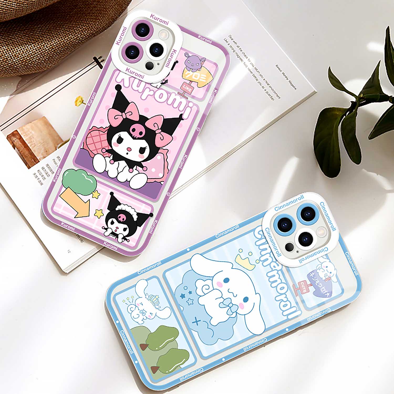 Cute Cartoon Dog Clear Phone Case | ZAKAPOP