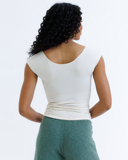 Essential Scoop-Neck Tee