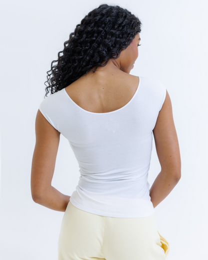 Essential Scoop-Neck Tee