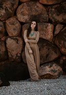 Catalina's Taupe Pant Set