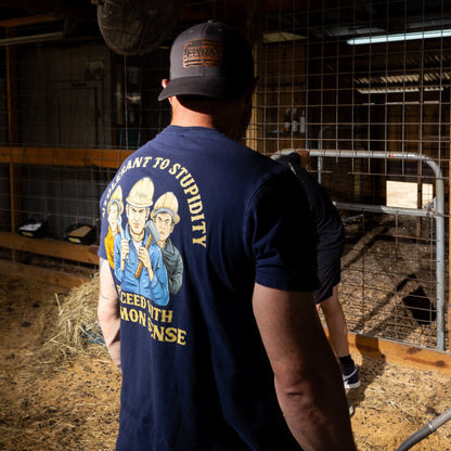 Intolerant Tee - Navy