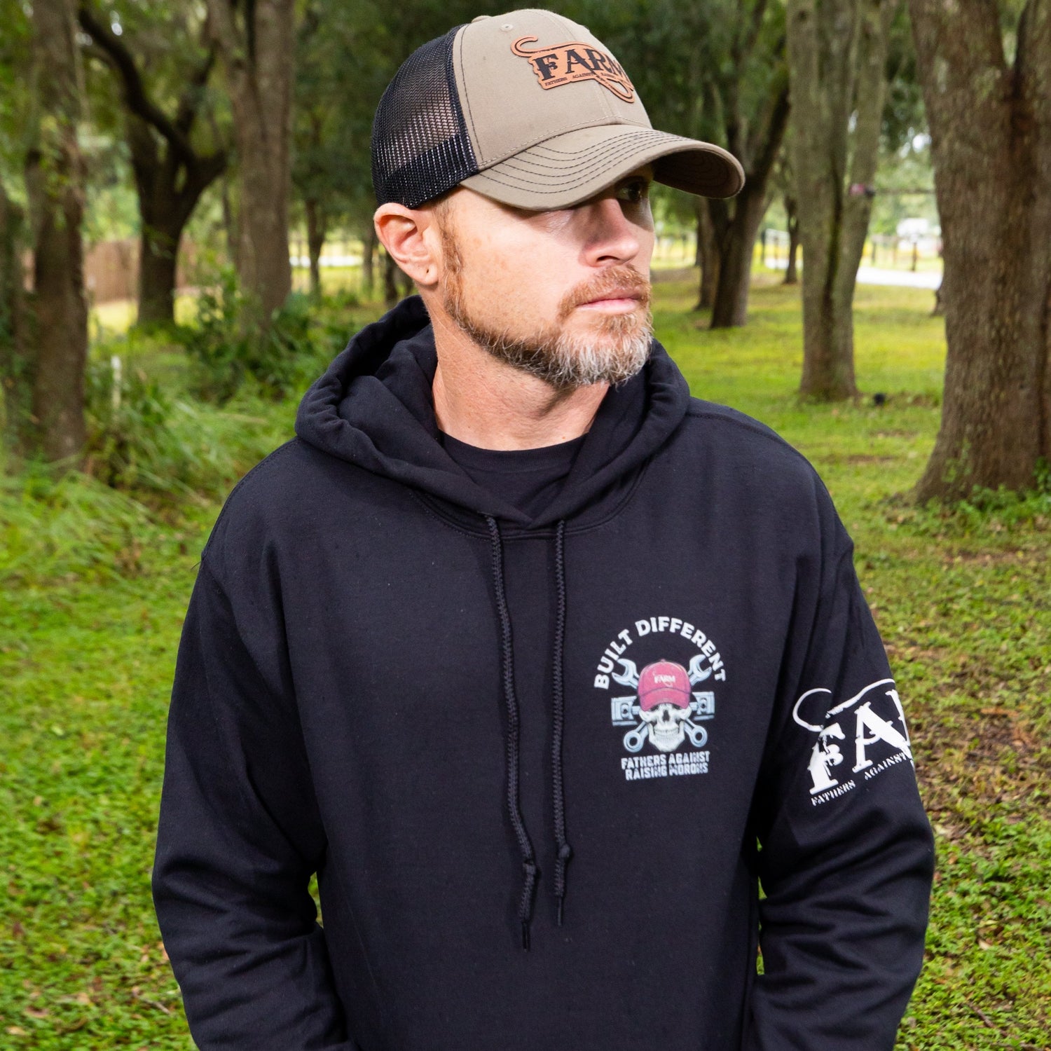 Built Different Hoodie - Black