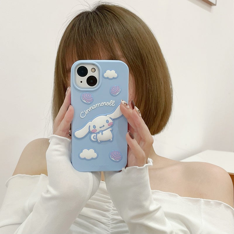 Fashion Kawaii Cute Cartoon Soft Silicone Shockproof iPhone Case | ZAKAPOP