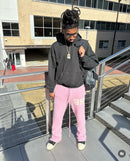 Mohair Pants Pink