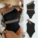 Gold Sequined High-end Sexy Swimwear | ZAKAPOP