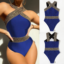Gold Sequined High-end Sexy Swimwear | ZAKAPOP