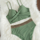 Gold Sequined High-end Sexy Swimwear | ZAKAPOP