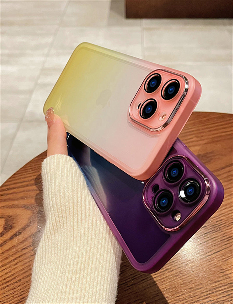 Gradient Rainbow Clear Phone Case Lite | ZAKAPOP