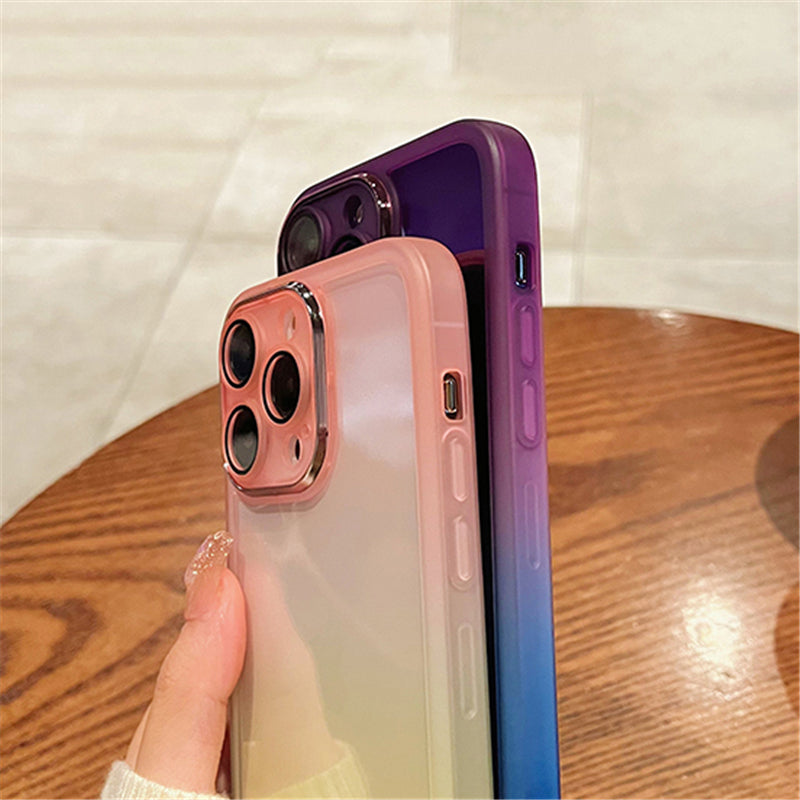 Gradient Rainbow Clear Phone Case Lite | ZAKAPOP