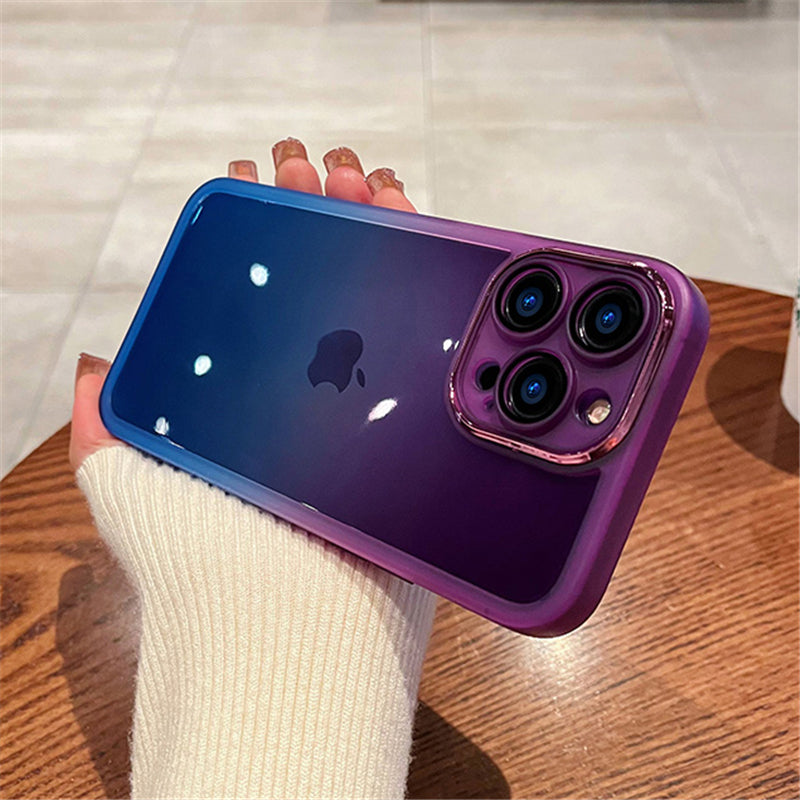 Gradient Rainbow Clear Phone Case Lite | ZAKAPOP