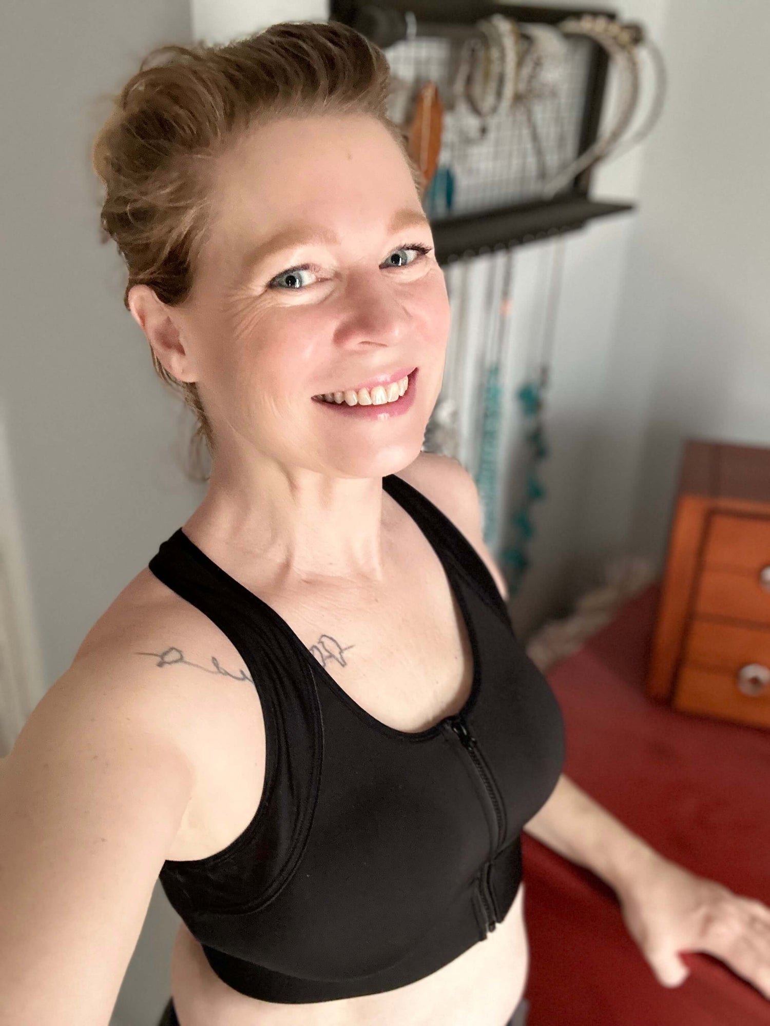 Front-Closure Sports Bra