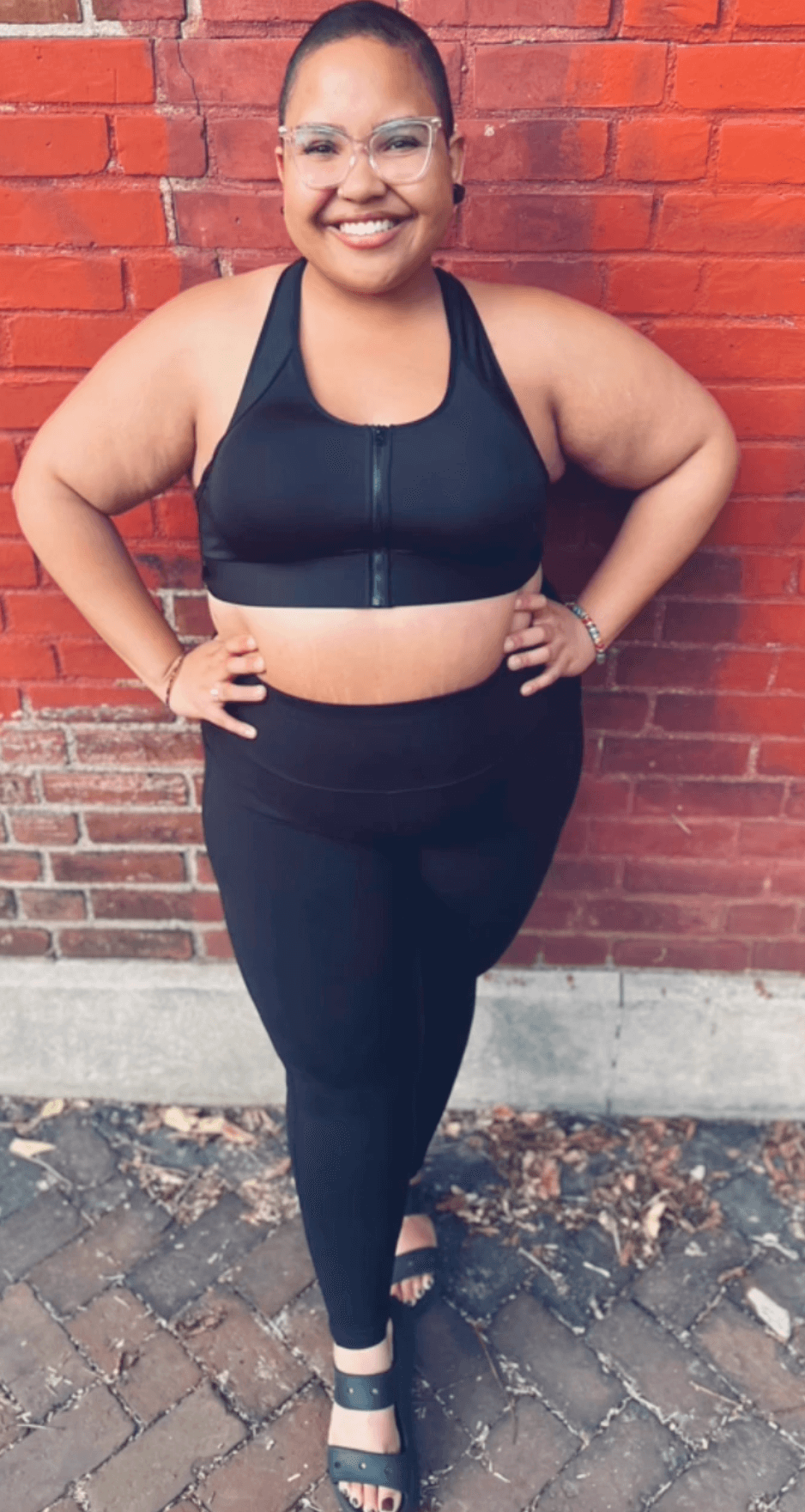 Front-Closure Sports Bra