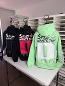 She Wants the Diesel | Funny Men's and Women's Black Country Hoodie