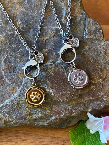 PAW PRINT NECKLACE
