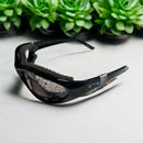 Mountain Shades Redline PhotoMatic Sunglasses (Shiny Black with Clear Lenses)