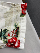 Ky's Men Hawaiian Shirt Surfing Santa Made in Hawaii Shirt L