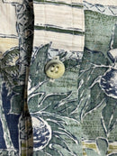 Go Barefoot Mens Hawaiian Panel Shirt - Made in Hawaii Shirt
