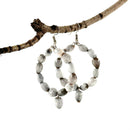 Job's Tears Hoop Earrings