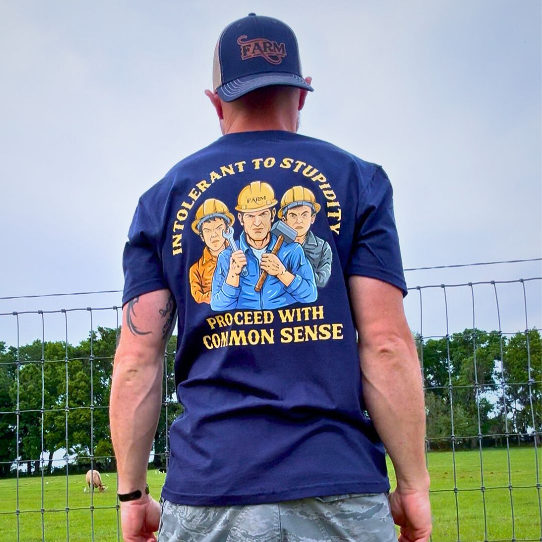Intolerant Tee - Navy