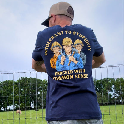 Intolerant Tee - Navy