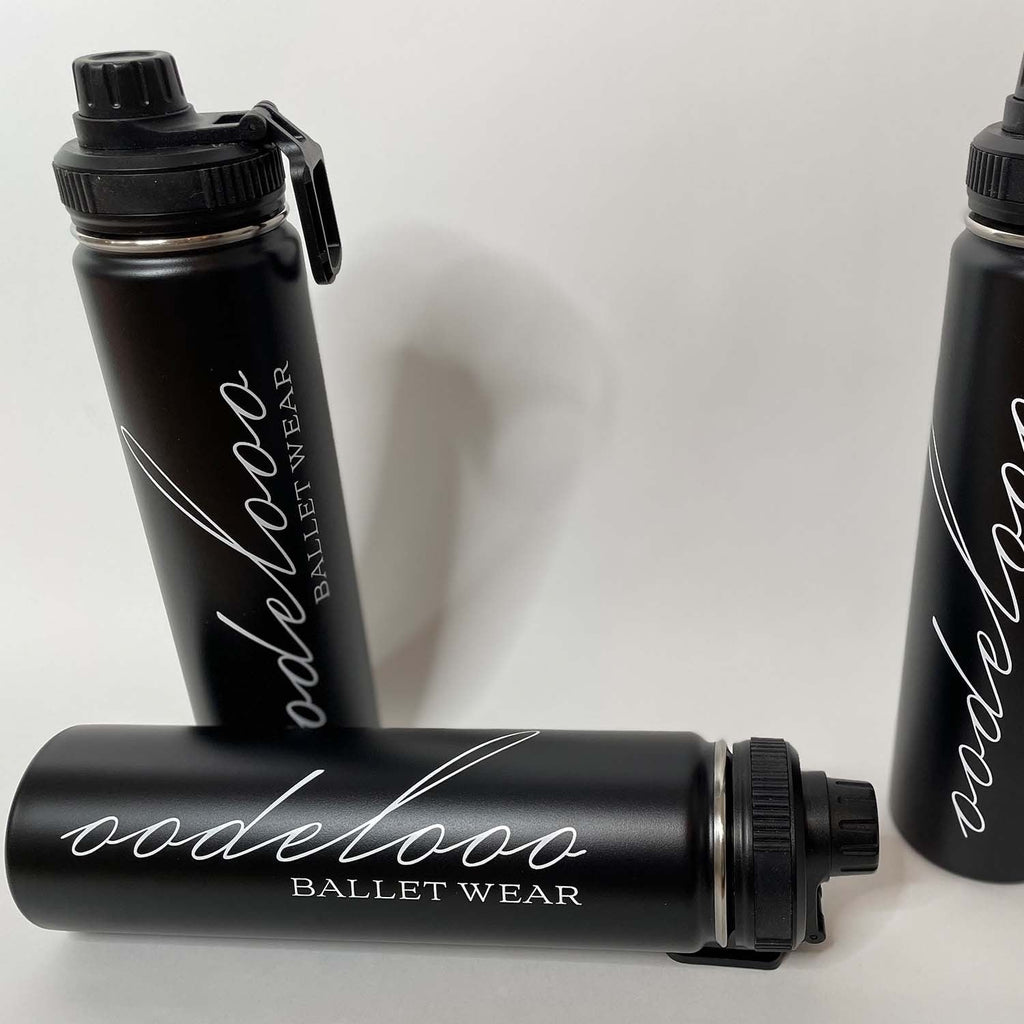 24oz Insulated Stainless Steel Logo Water Bottle