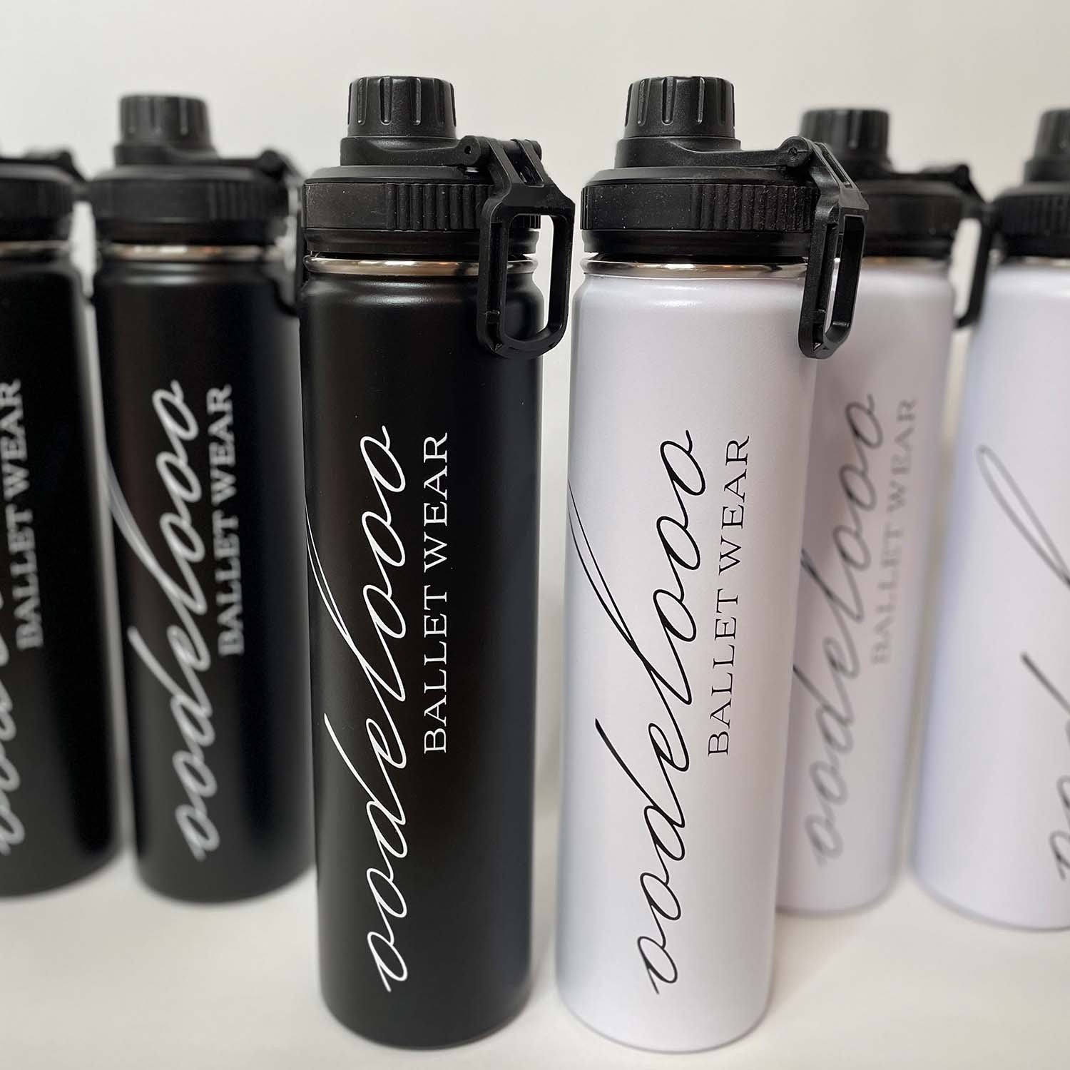 24oz Insulated Stainless Steel Logo Water Bottle