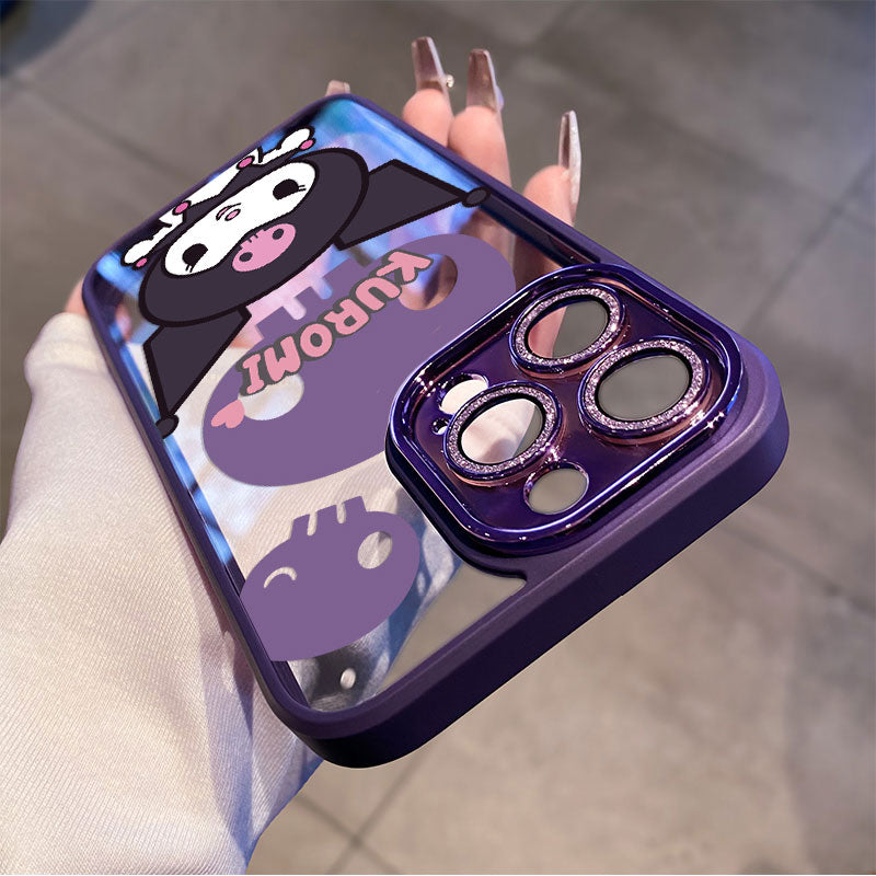Cute Anime Lens Film Protective iPhone Case | ZAKAPOP