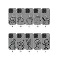 Lightweight Transparent iPhone Soft Case with Funny Emoticons | ZAKAPOP