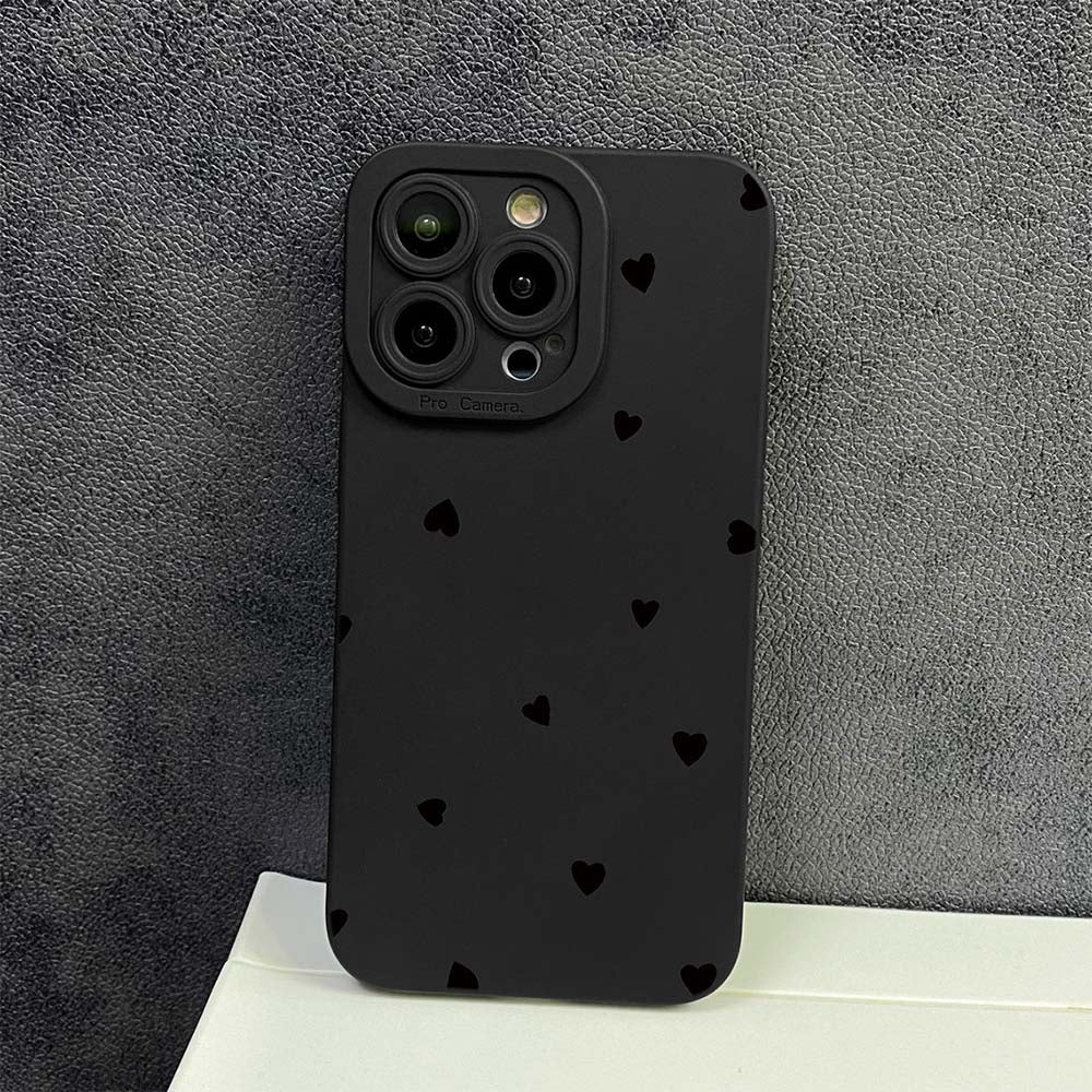 Love Heart Pattern Phone Case for iPhone | ZAKAPOP